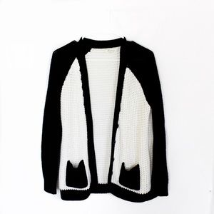 🌸Forever 21 vintage “grandma” knit cardigan Small